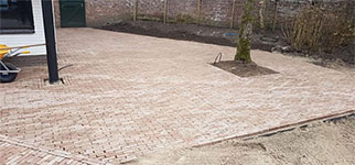 De Specht Bestrating